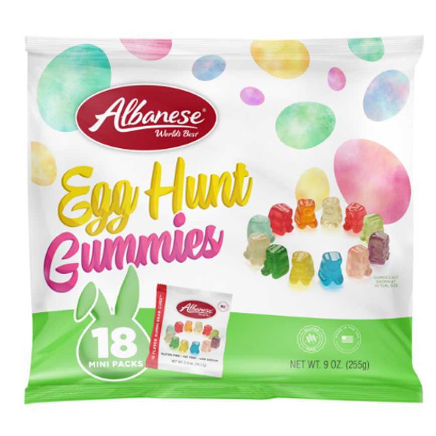 Albanese Egg Hunt Gummies 18 ct.