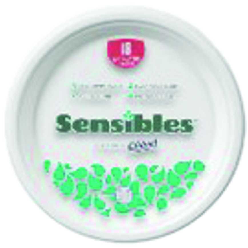 Chinet Compostable Dinner Plates 10" 18 ct.