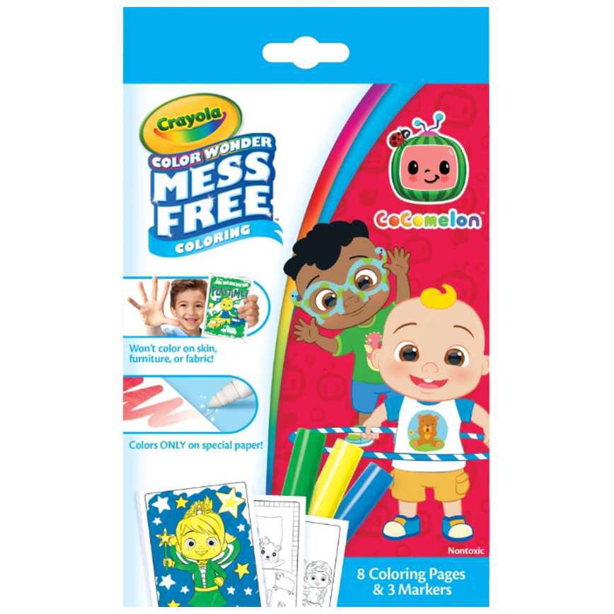 Crayola Color Wonder Mess Free Coloring Cocomelon