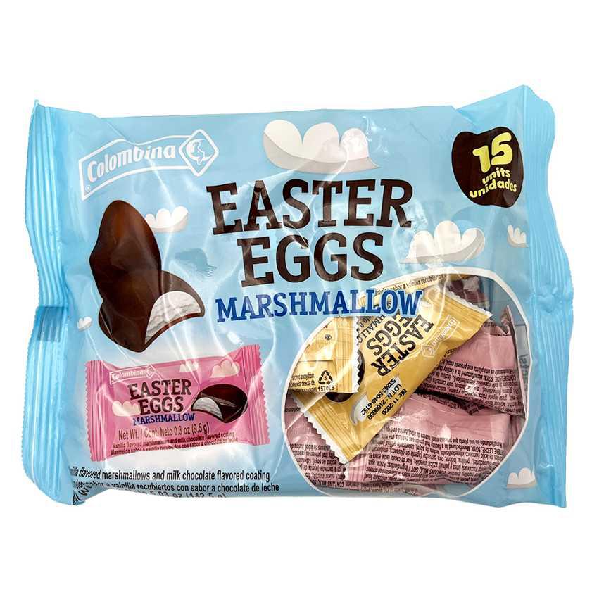 Columbina Easter Eggs Chocolate Marshmallow 5 oz.