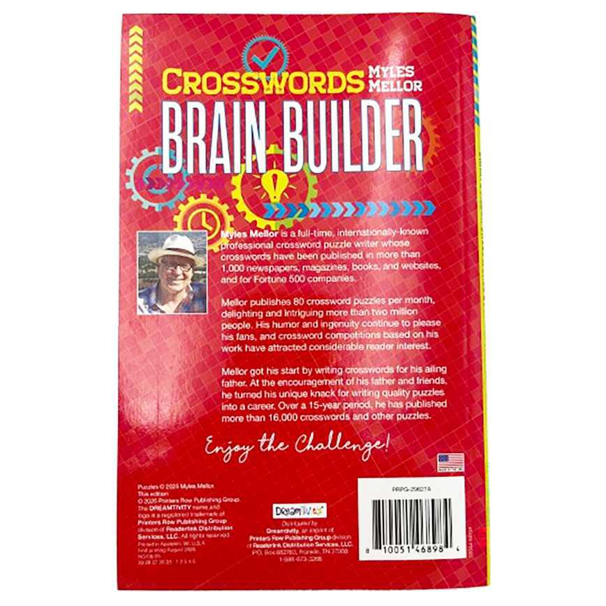 Crosswords Brain Builder Digest-Sized Puzzle Book - Image 2
