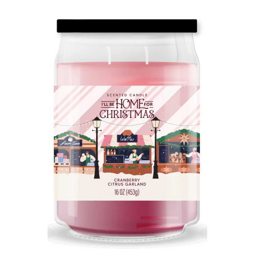 I'll Be Home For Christmas Holiday Scented Candle 16 oz. - Image 2