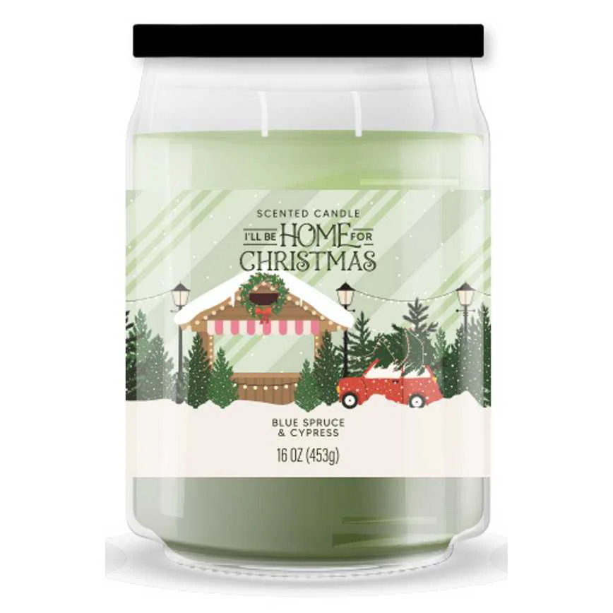 I'll Be Home For Christmas Holiday Scented Candle 16 oz. - Image 3