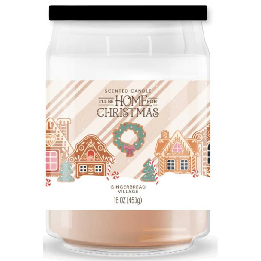 I'll Be Home For Christmas Holiday Scented Candle 16 oz. - Image 5