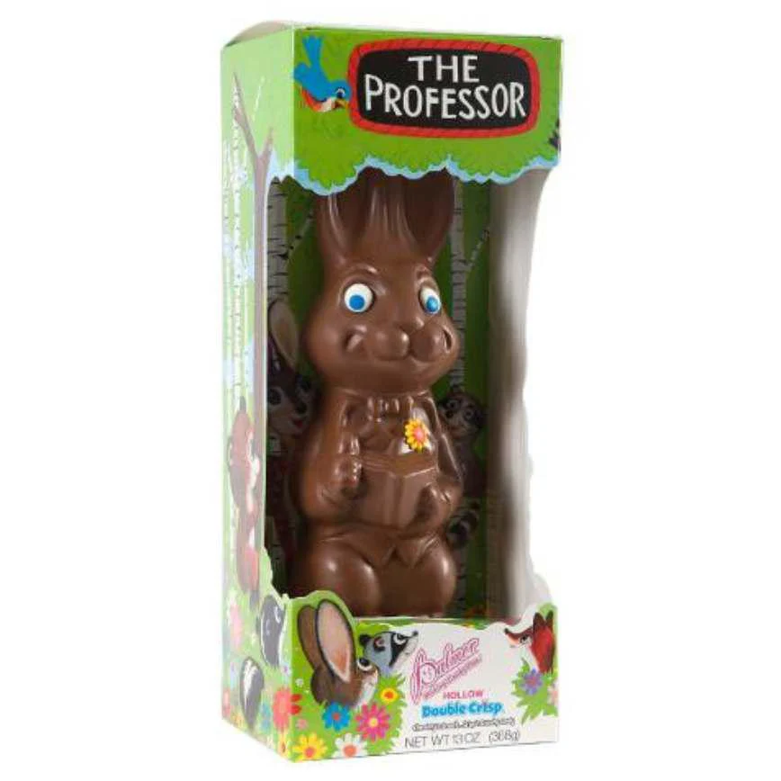 Palmer The Professor Chocolate Easter Bunny 13 oz.