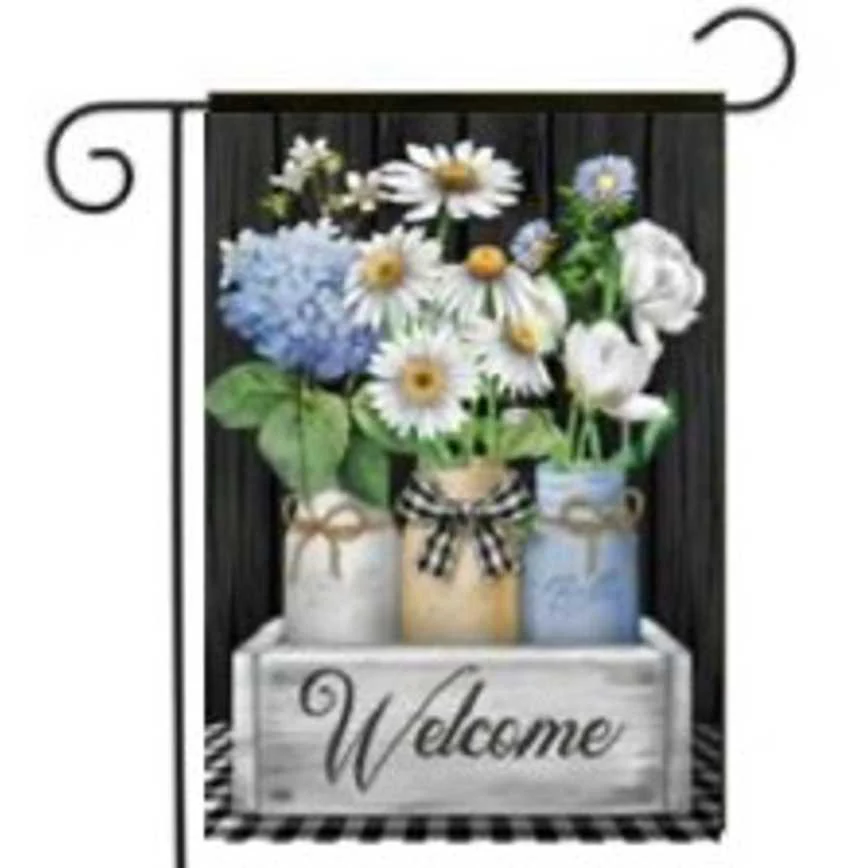 Spring Garden Flag 12" x 18" - Image 2